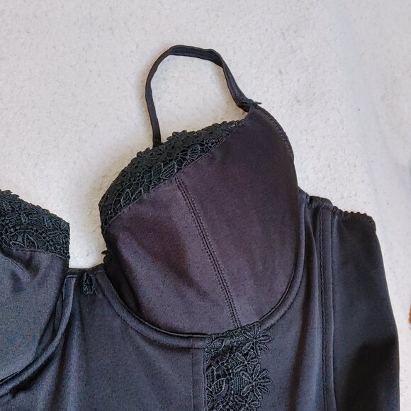 🆕 NWT La Senza black lingerie bustier corset style - Picture 3 of 13